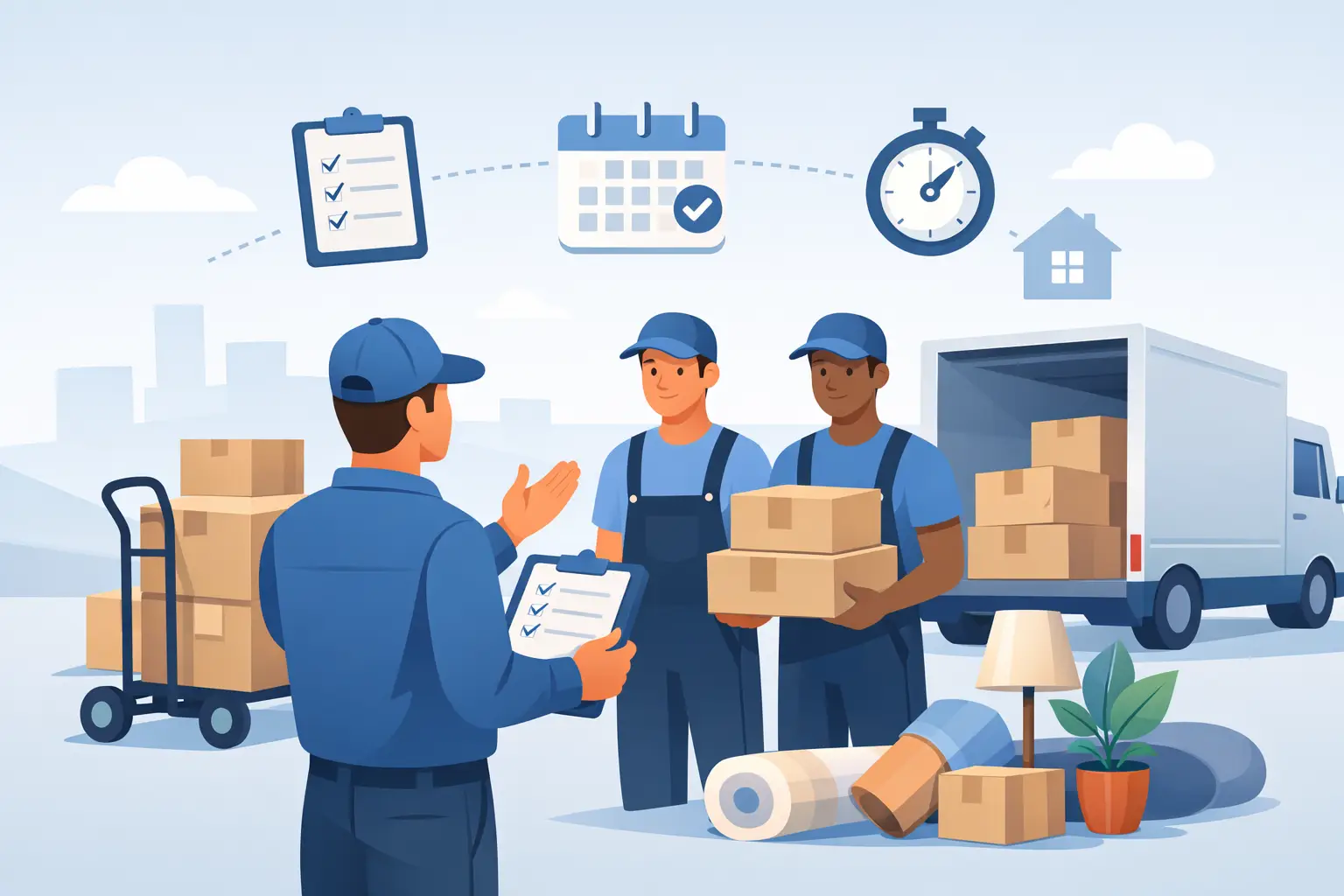 How to Prepare Movers Efficiently Before Move Day