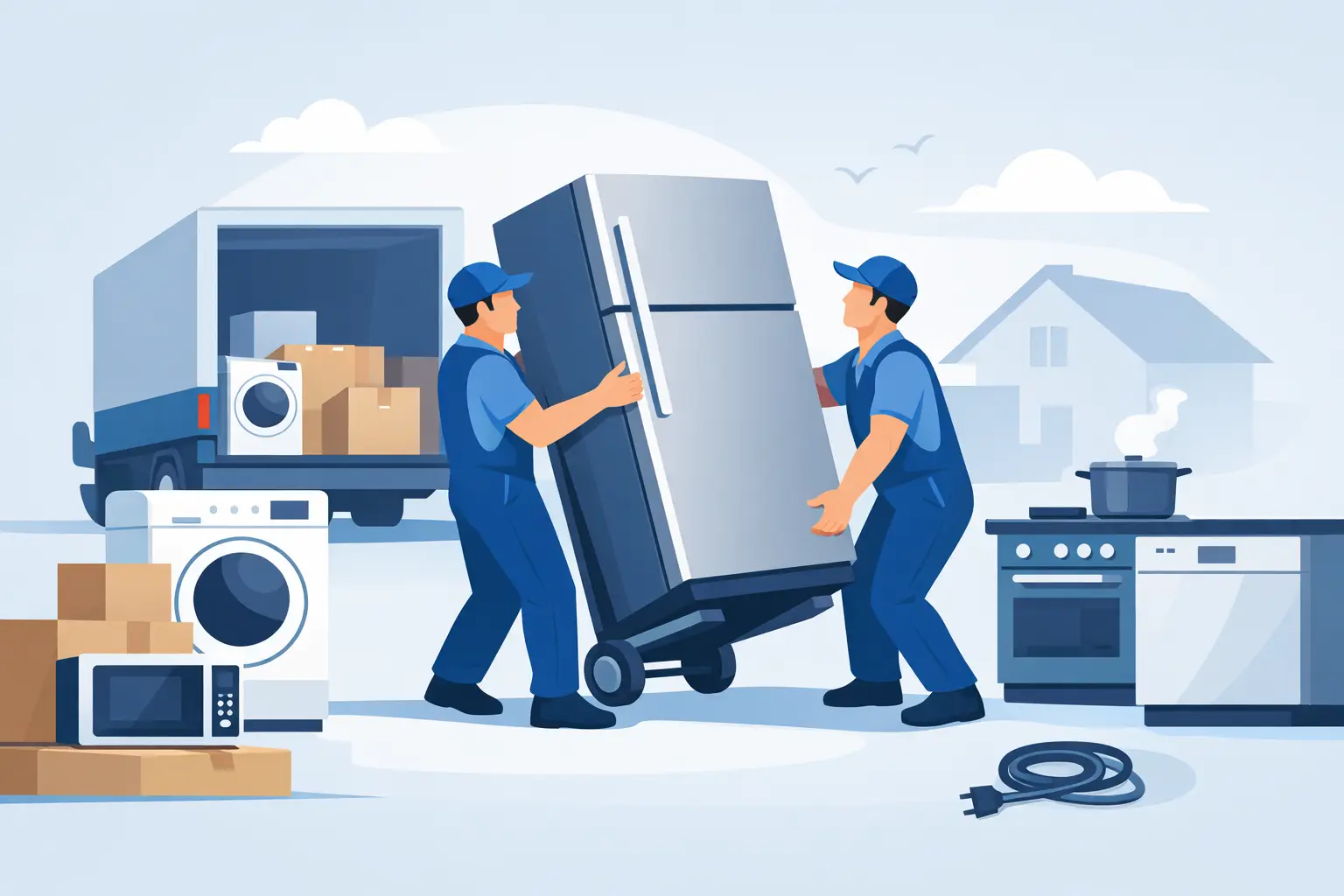 Can Movers Move Appliances? What to Know First