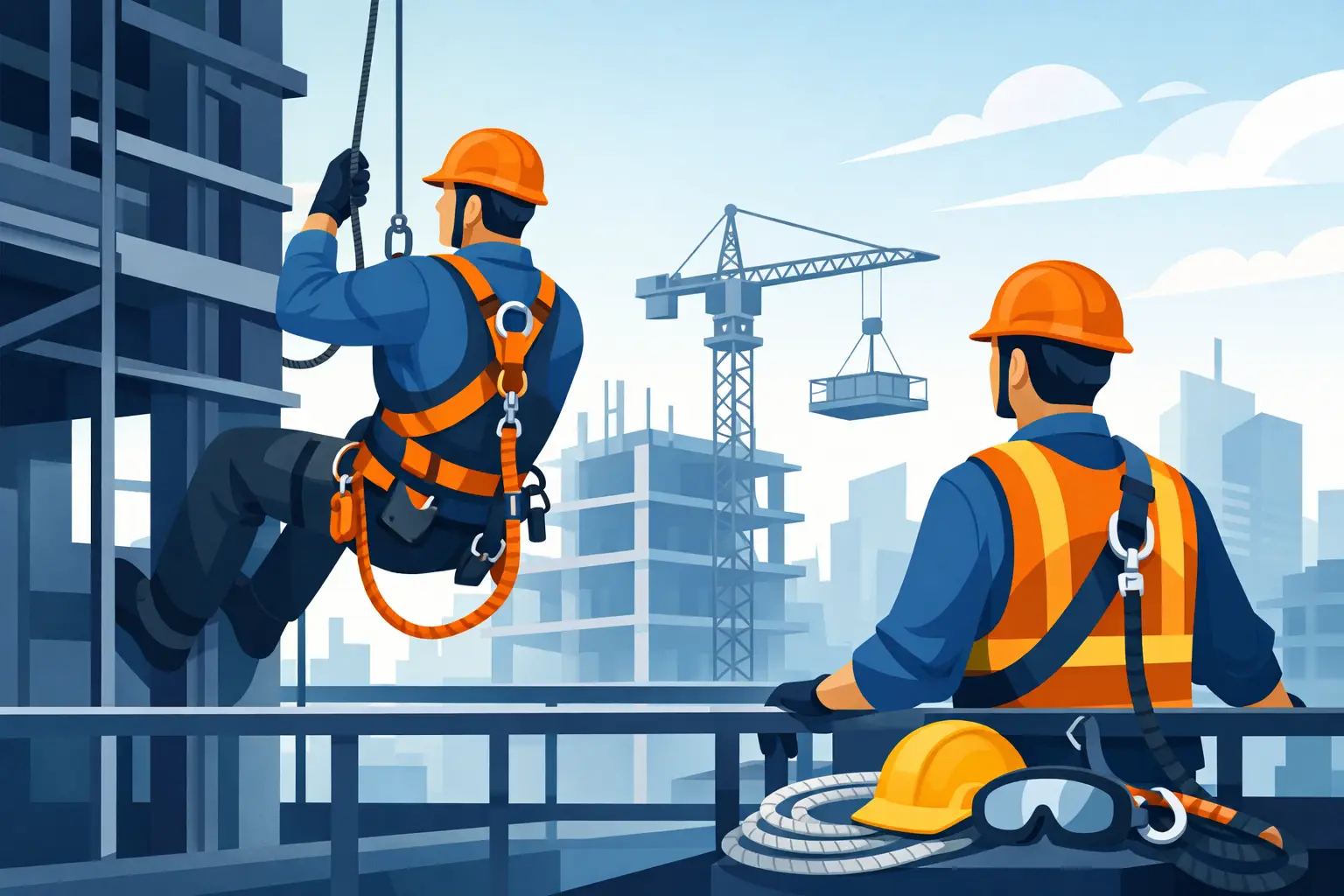 NR-35 trabalho em altura e segurança na obra