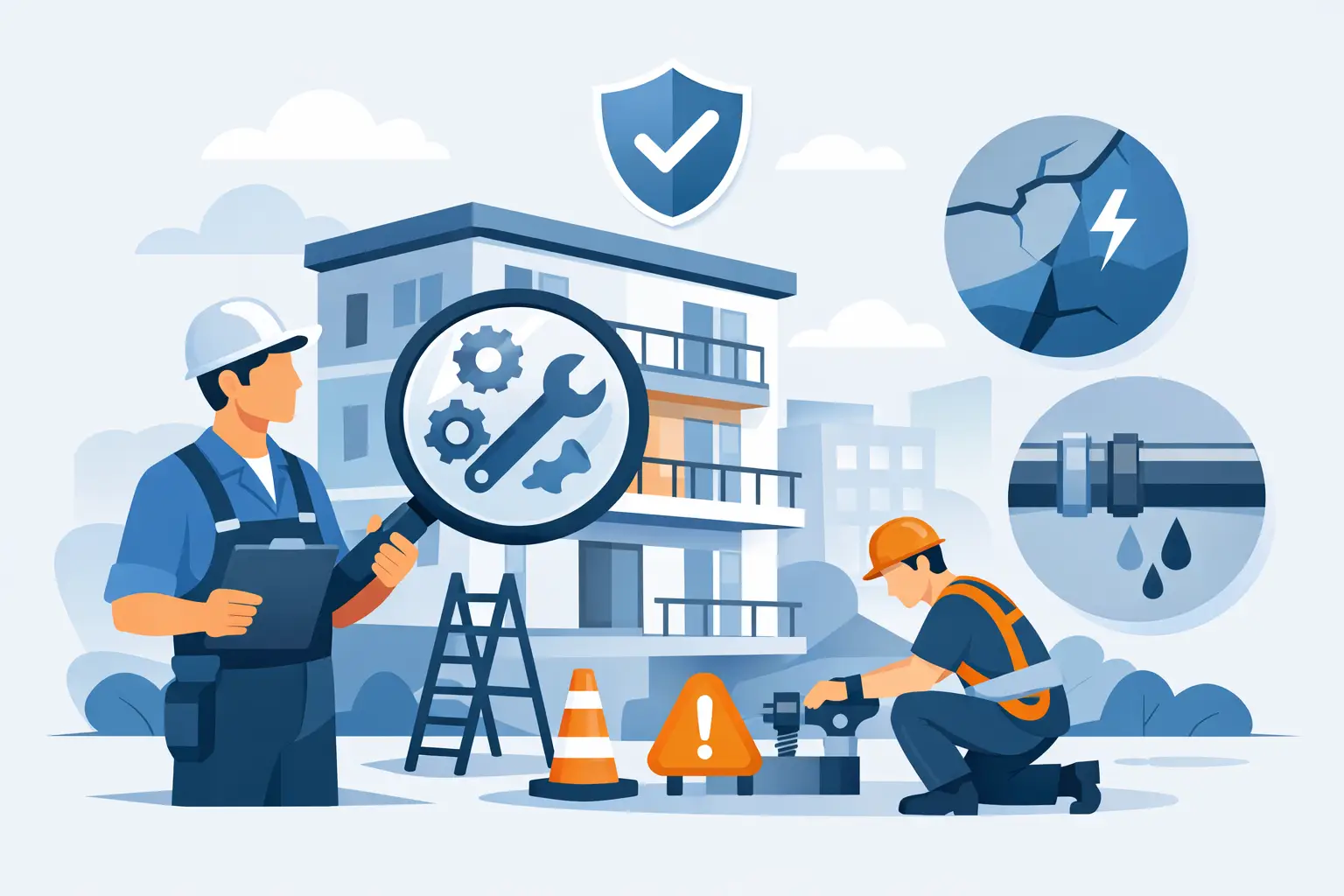 Manutenção predial preventiva reduz riscos