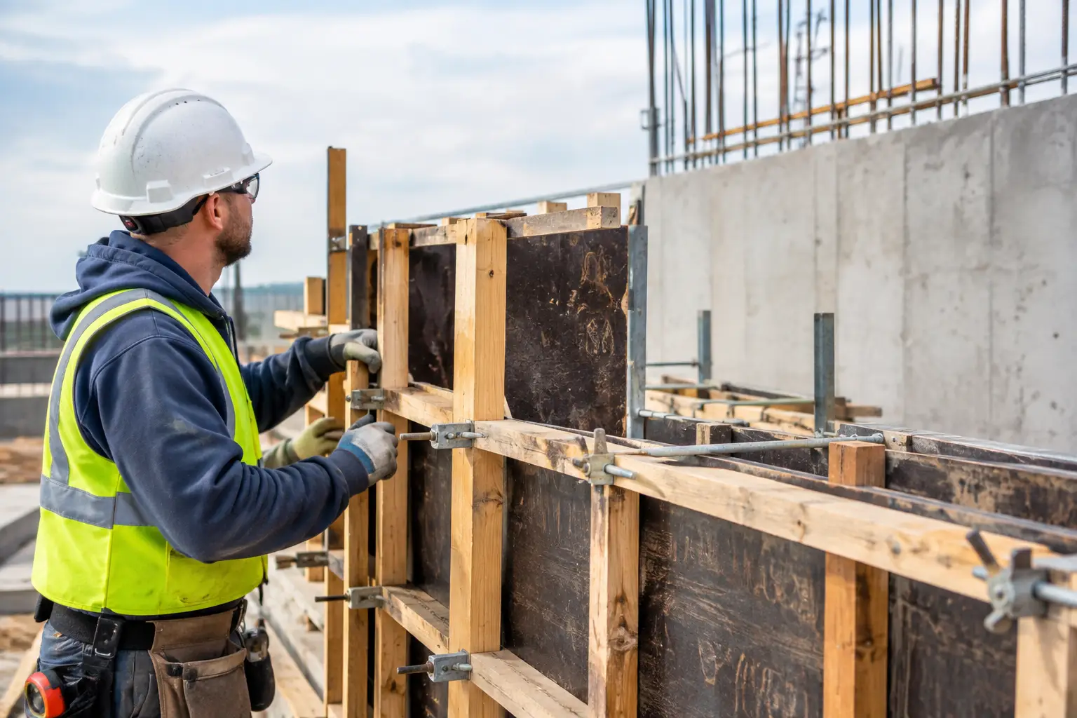 What to Use for Concrete Formwork on Active Jobsites
