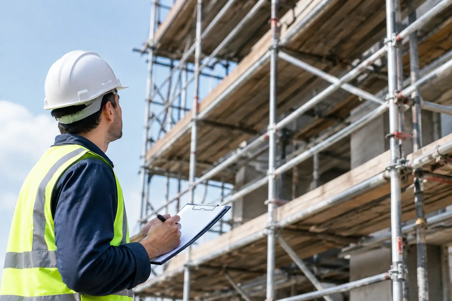 Scaffold Inspection Checklist for Construction Sites