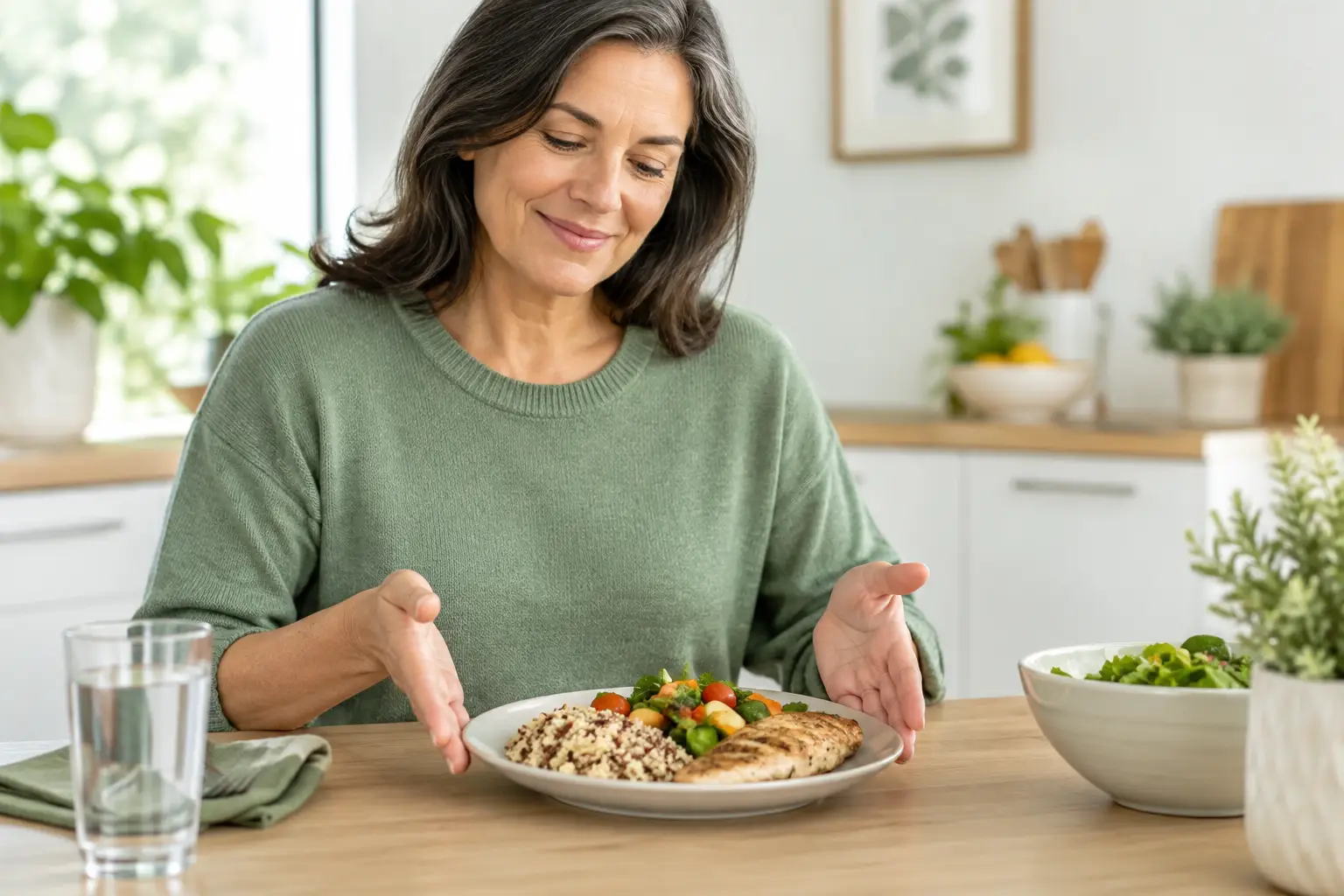 Portion Awareness Without Calorie Counting