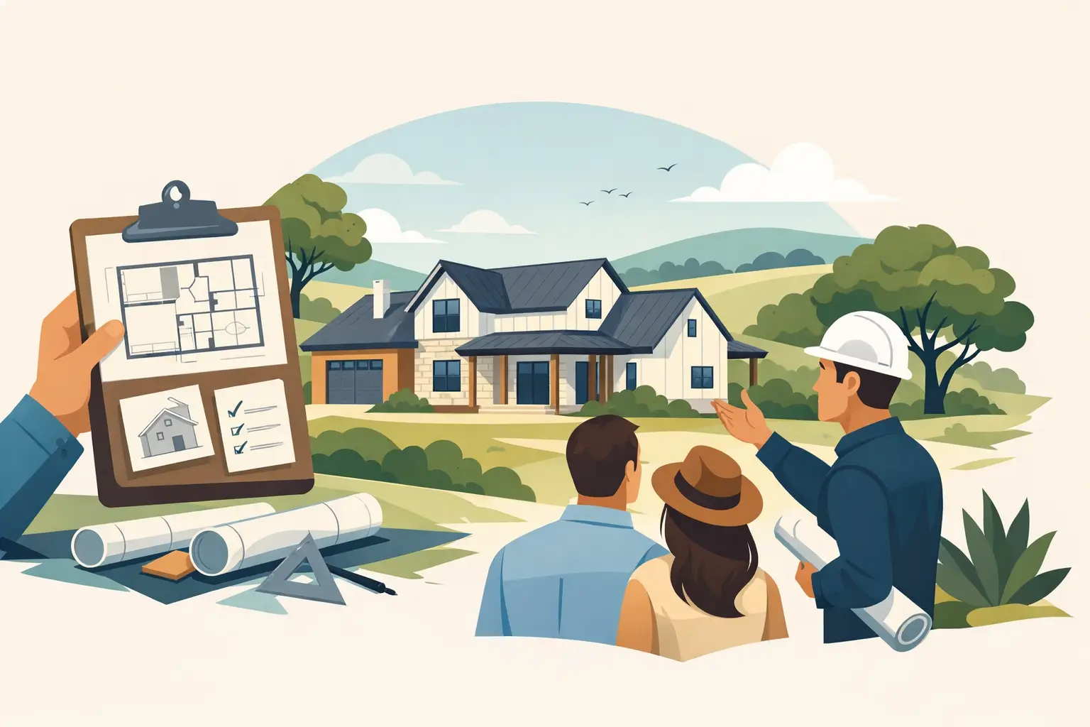 Choosing a Hill Country Modern Farmhouse Builder