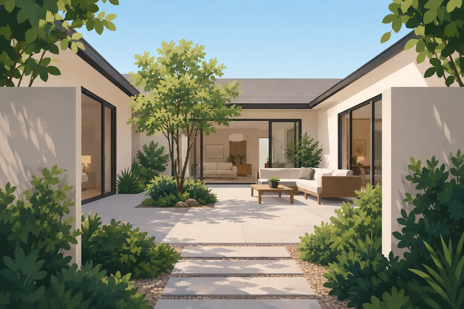 Courtyard Homes: Privacy Designed Into Daily Life