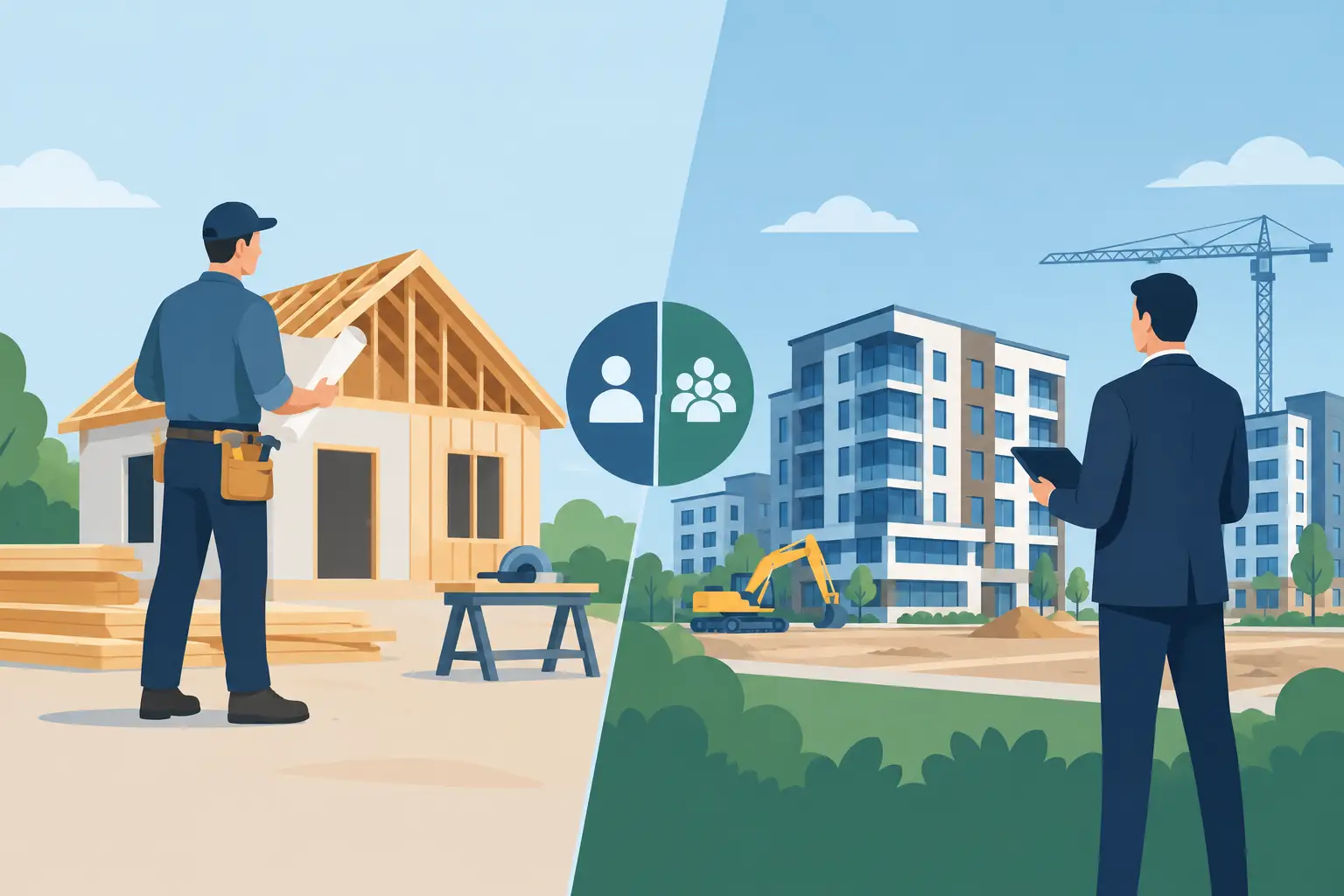 Owner Builder Versus Developer: What Changes?
