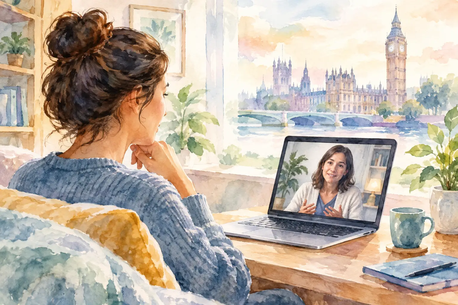 Online Therapy No Waiting List for UK Adults