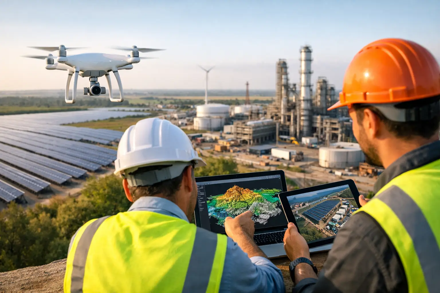 Best Drone Mapping Outputs for EPC Projects