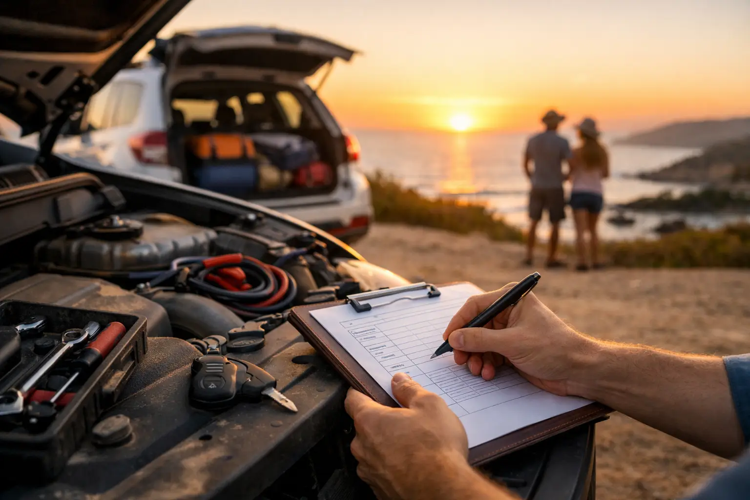 Vehicle Maintenance Records for Road Trips