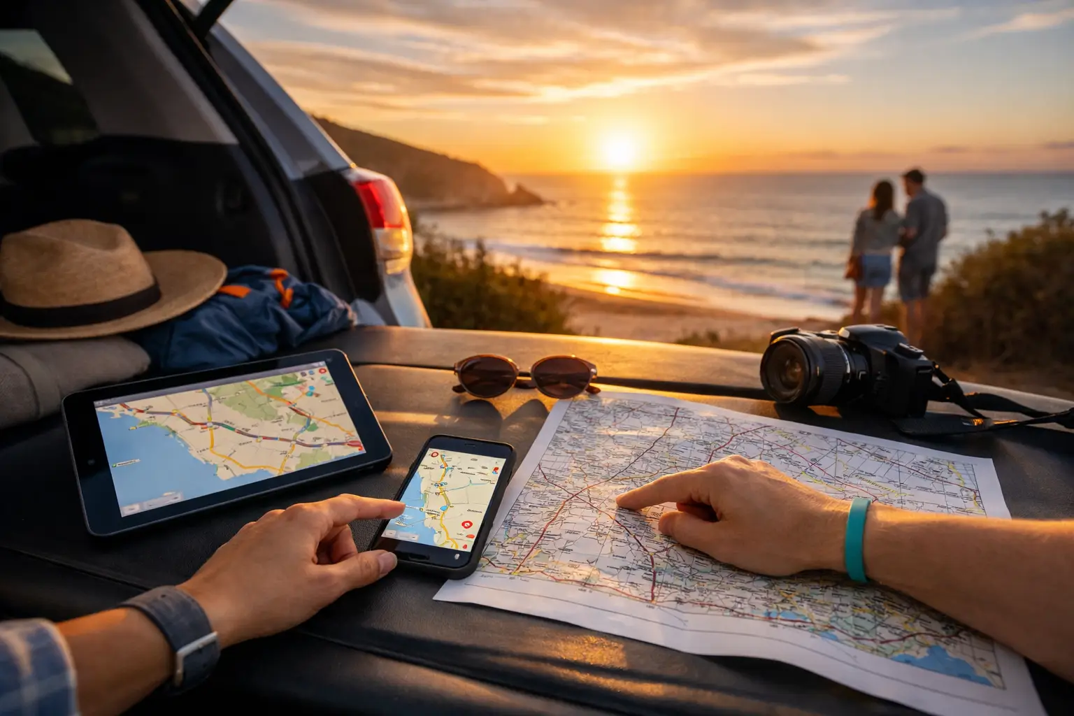 How to Share Road Trip Plans Without Group Chat Chaos