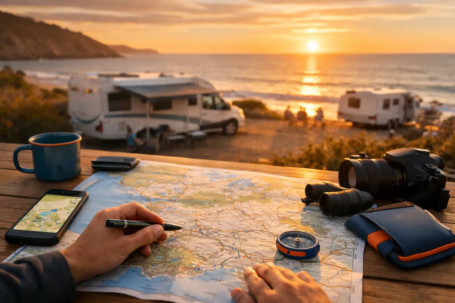 How to Map Caravan Stopovers Without Guesswork