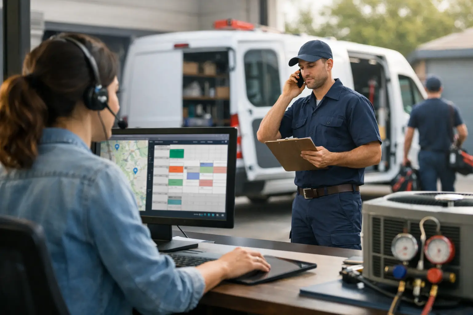 HVAC Dispatch That Keeps Small Shops Moving