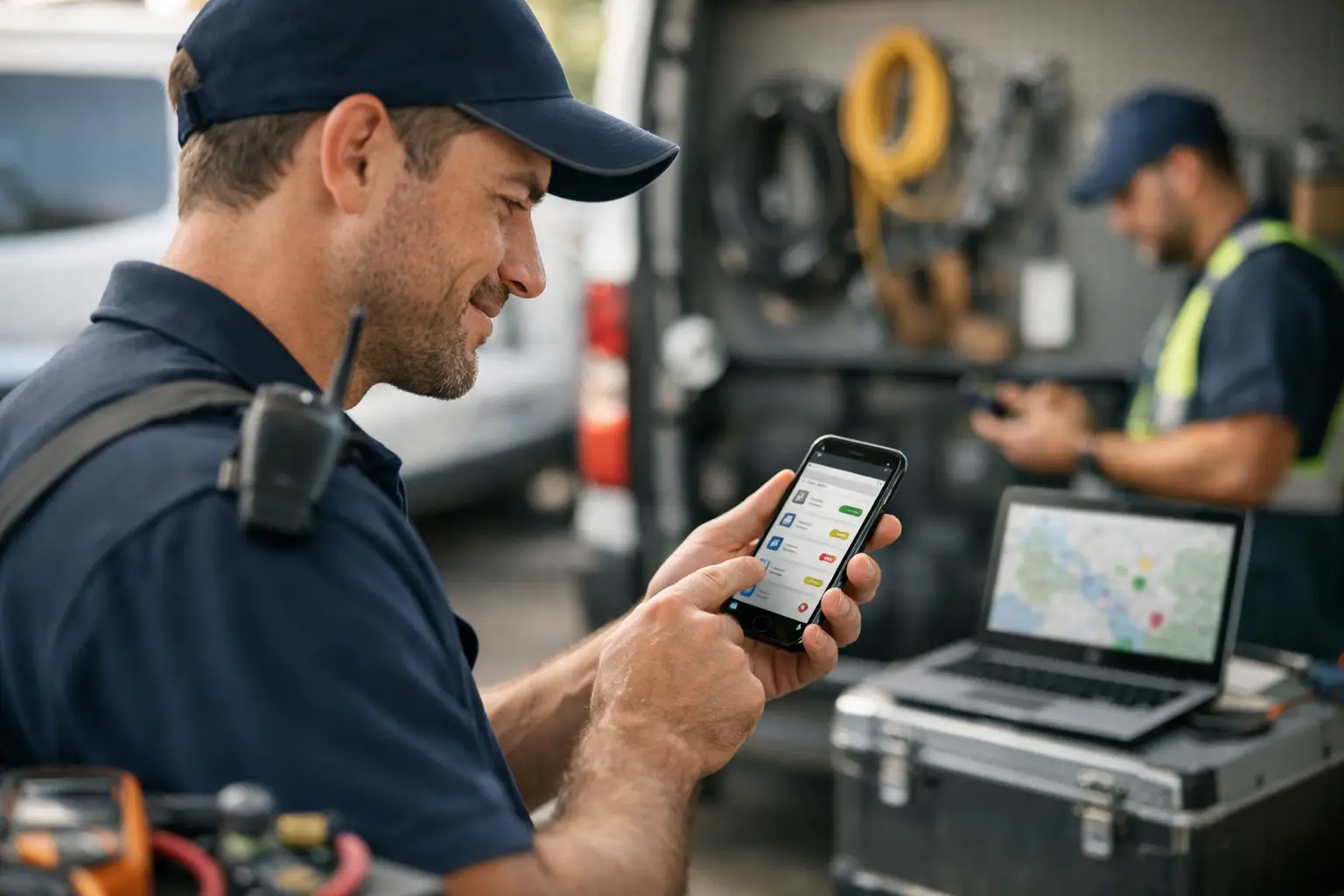 Technician Status Tracking That Techs Will Use