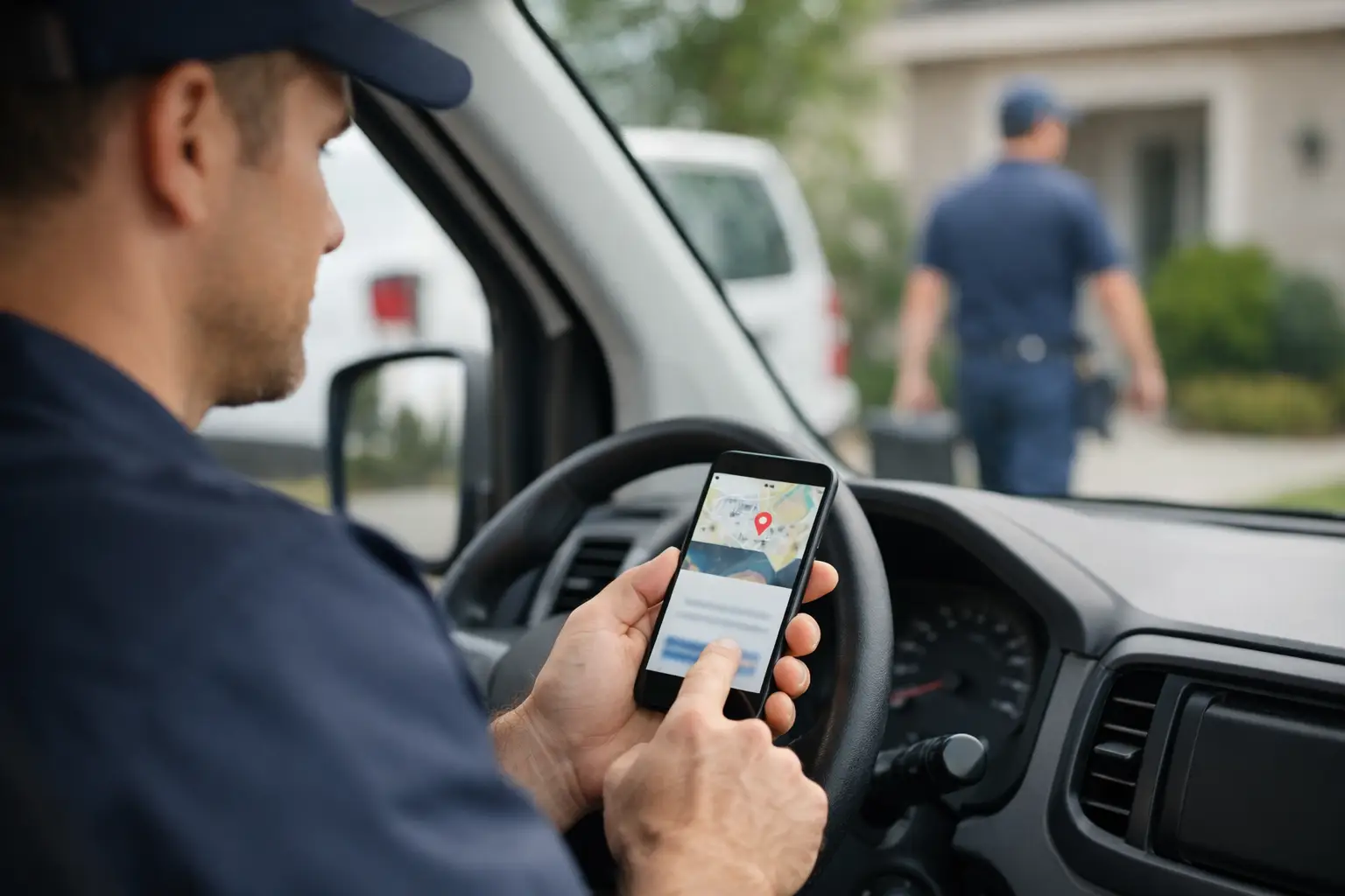 Technician En Route Text Update That Works