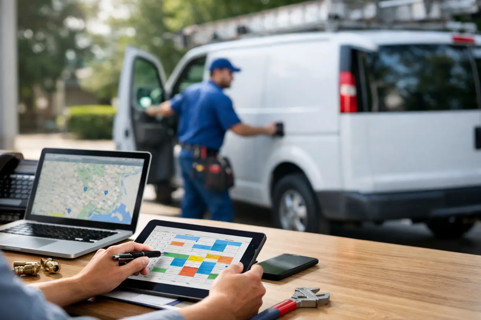 Plumbing Service Scheduling That Keeps Trucks Moving