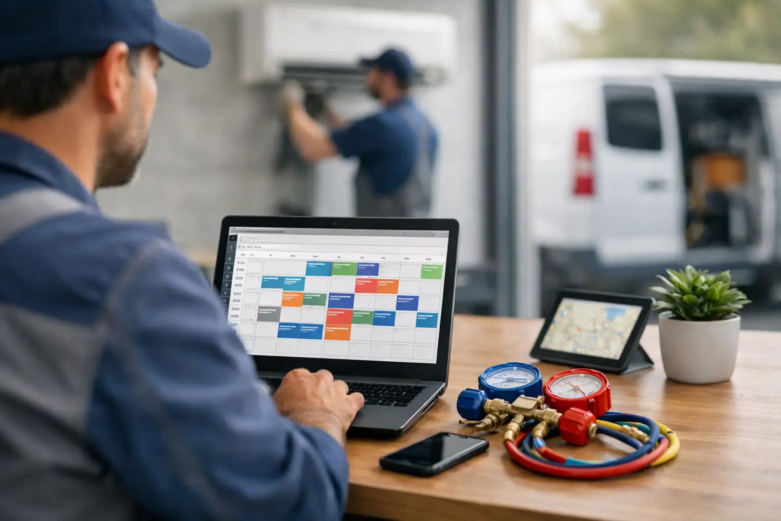 HVAC Scheduling Software for Small Shops