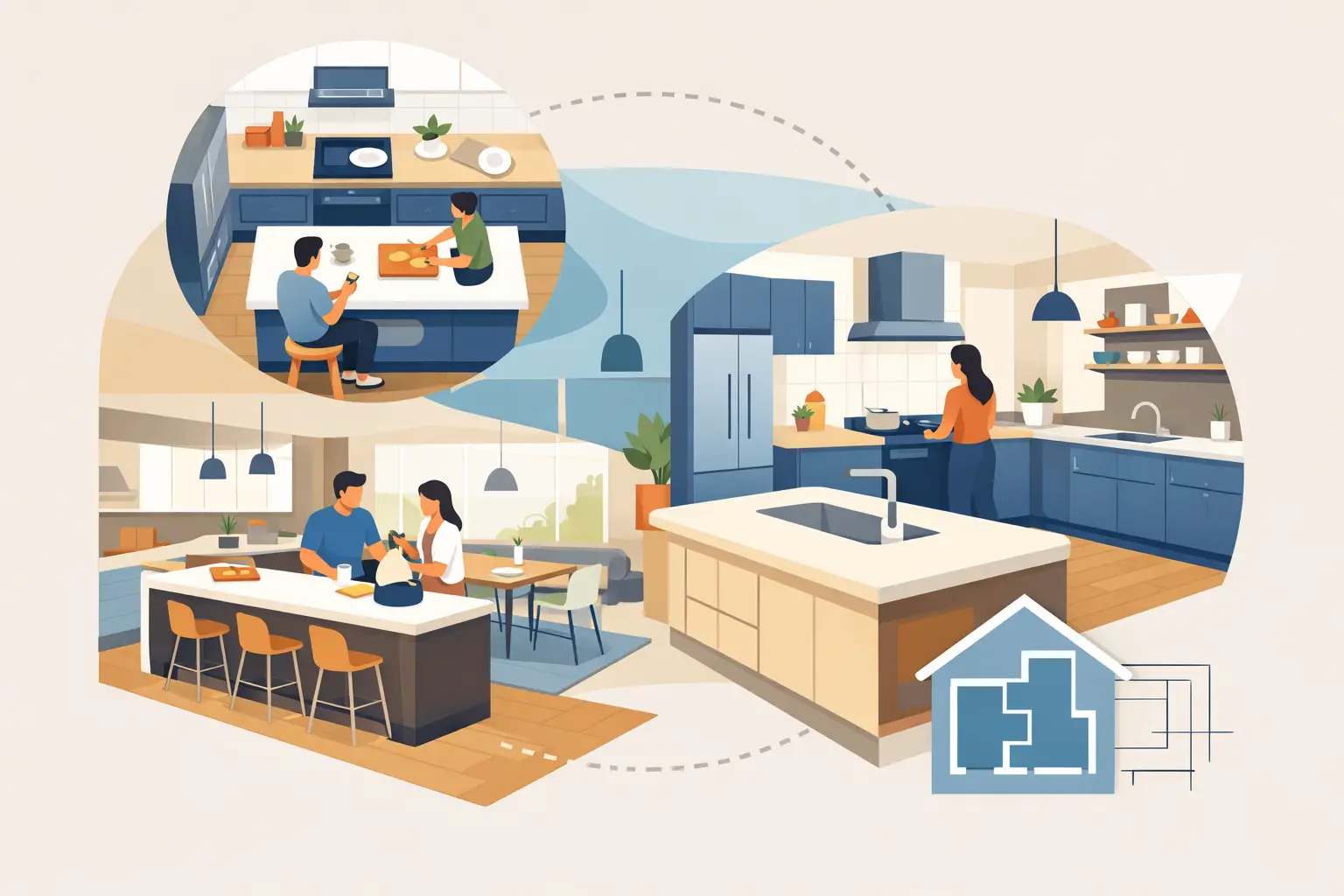 Kitchen Remodel Layout Trends for Real Homes