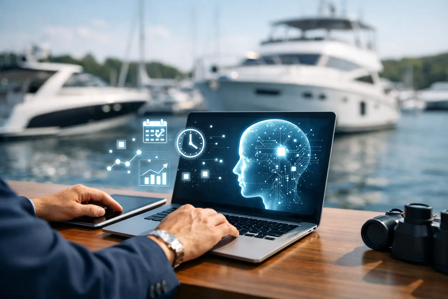 Come l'AI nelle Vendite Nautiche Fa Risparmiare Tempo