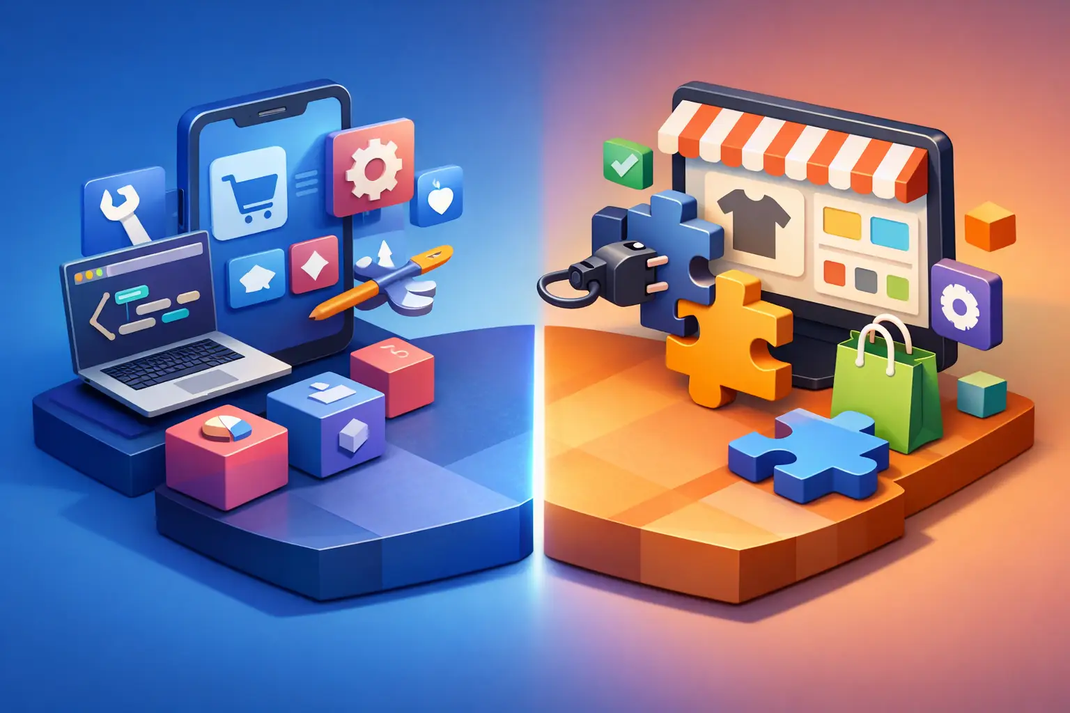 Custom App vs Plugin Ecommerce: Which Fits?
