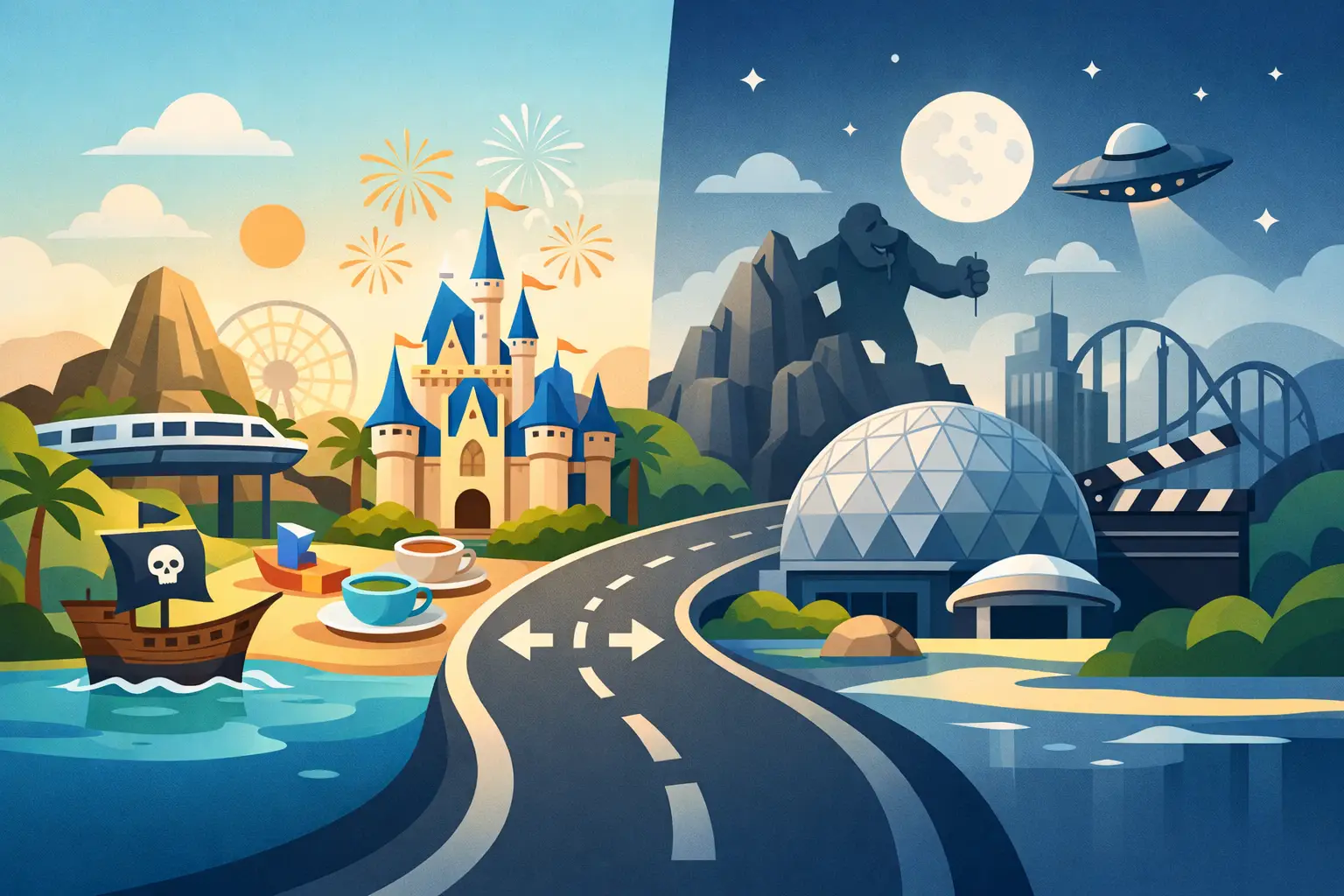 How to Split a Disney Universal Trip Smartly