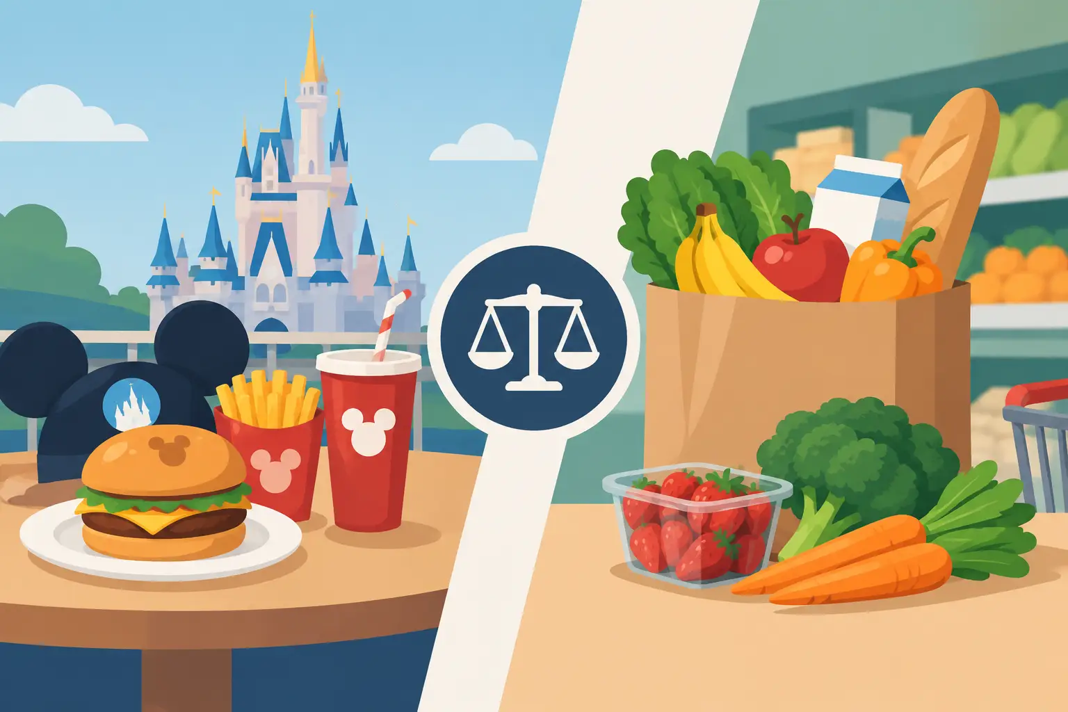 Disney Dining Plan Versus Groceries: Which Wins?