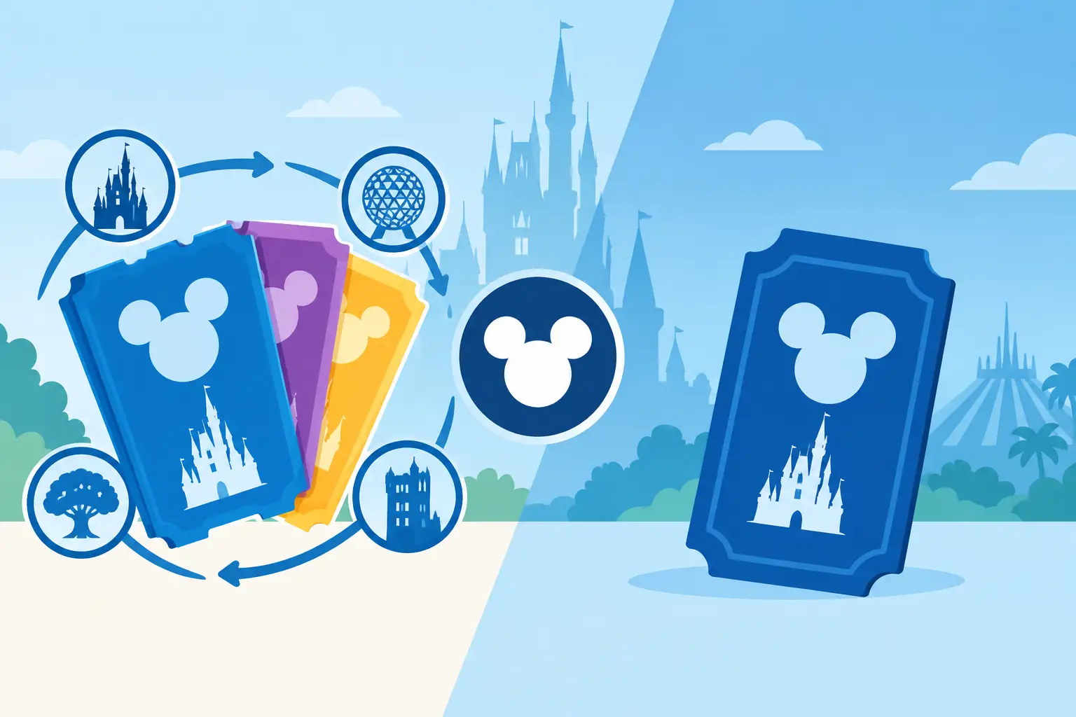 Disney Hopper Versus Park Tickets Compared