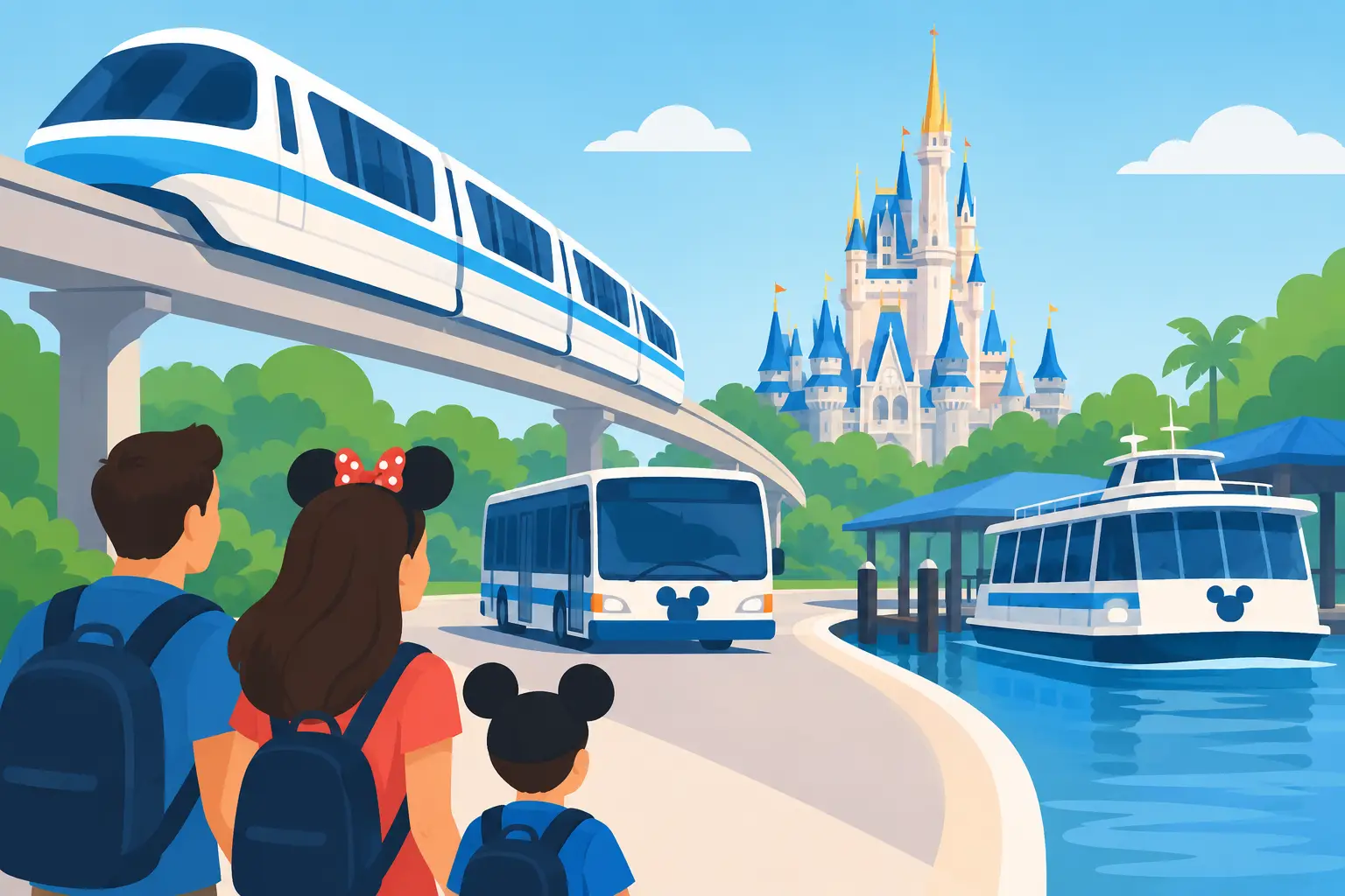 How to Use Disney Transportation Without Wasting Time