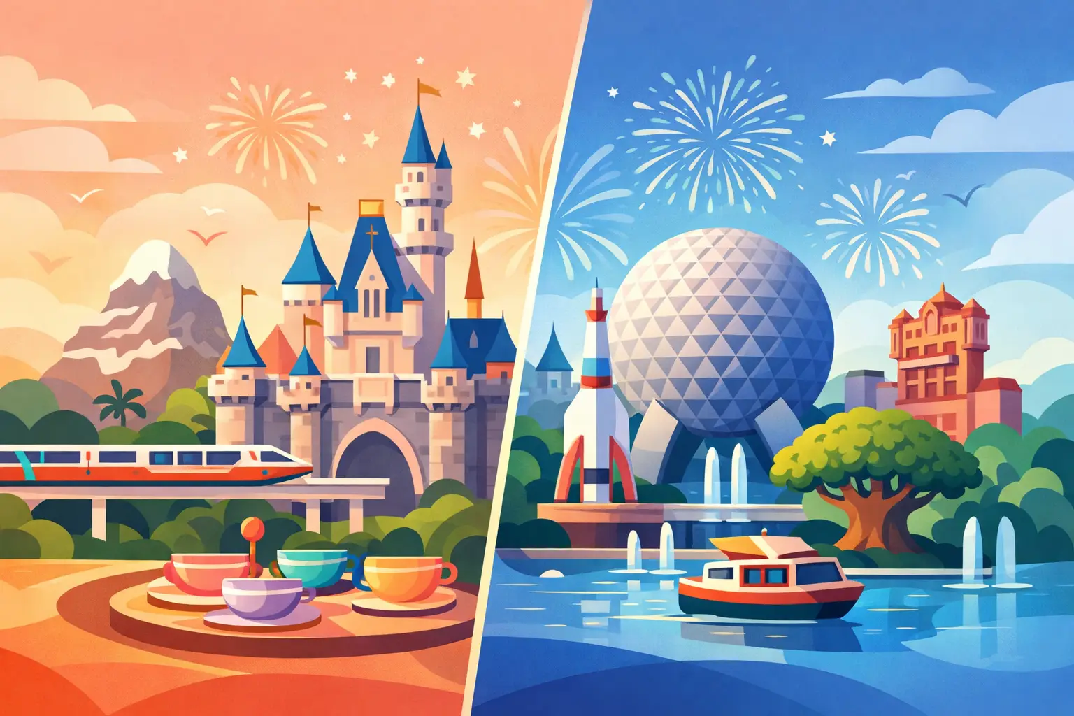 Disneyland vs Disney World for Your Next Trip