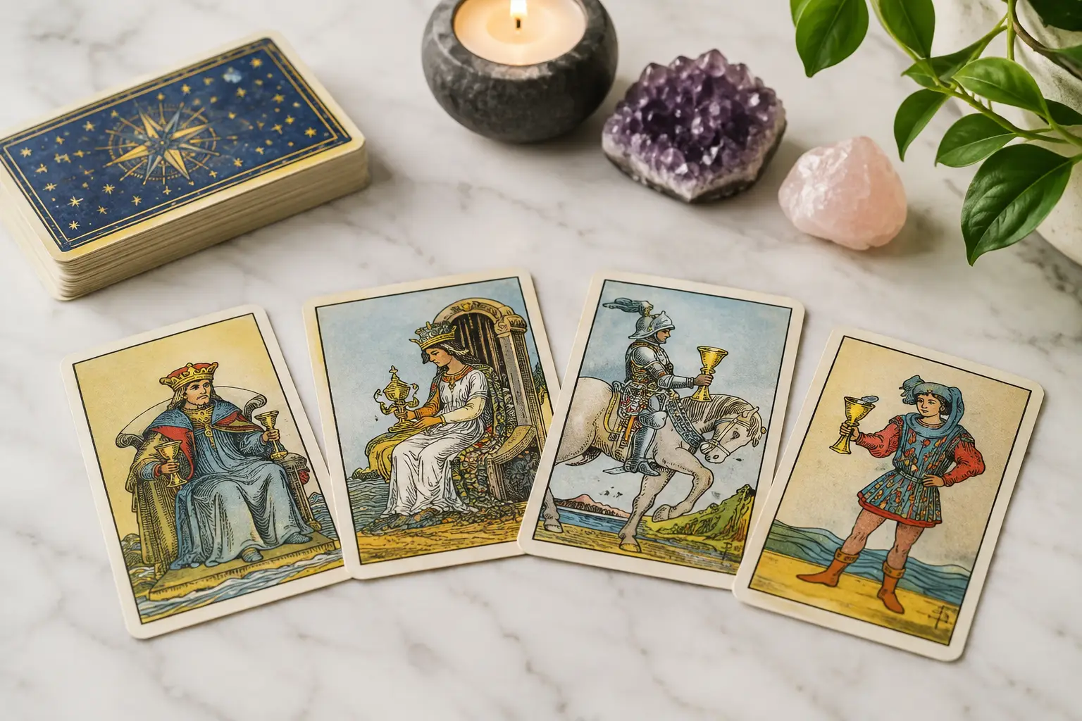 Tarot Court Cards Guide: Read Pages, Knights, Queens, and Kings with Clarity