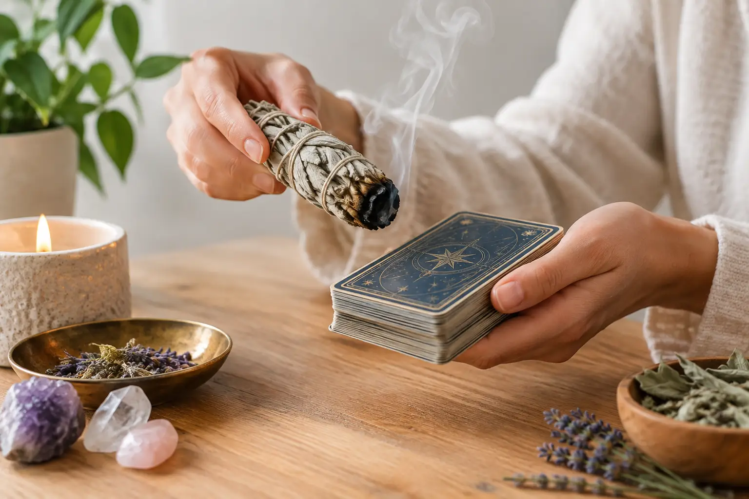 How to Cleanse a Tarot Deck With Intention
