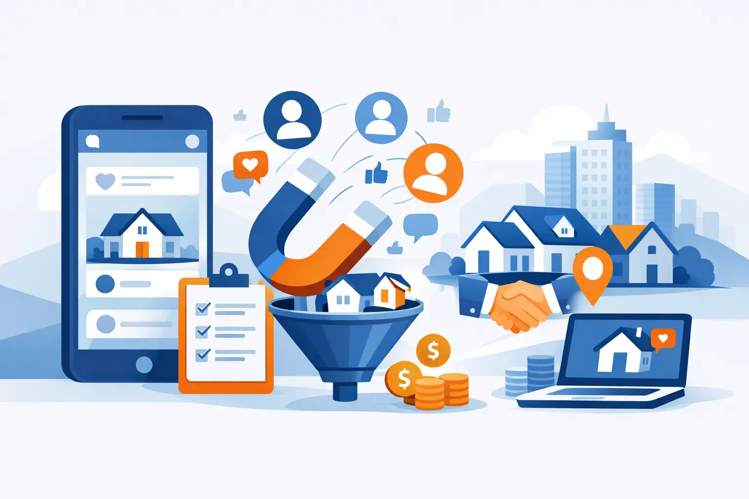 Cómo captar leads inmobiliarios en Facebook