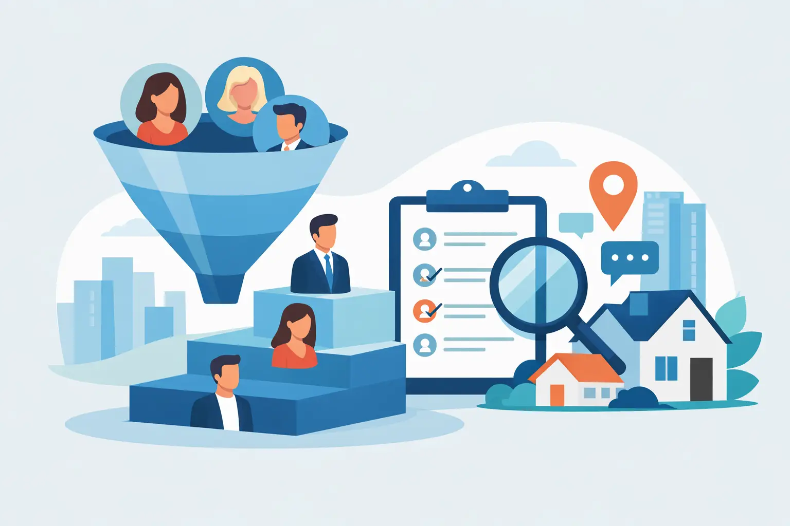 Cómo priorizar contactos inmobiliarios nuevos