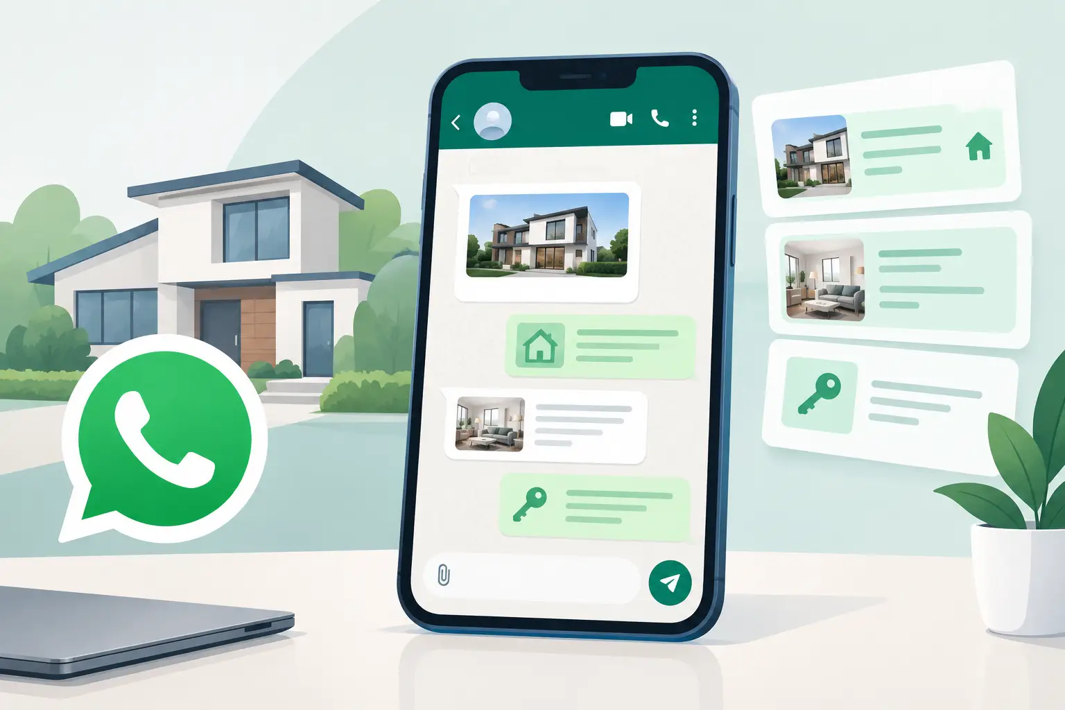 Cómo crear plantillas WhatsApp inmobiliarias