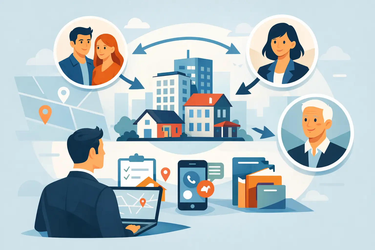 Cómo distribuir prospectos inmobiliarios mejor