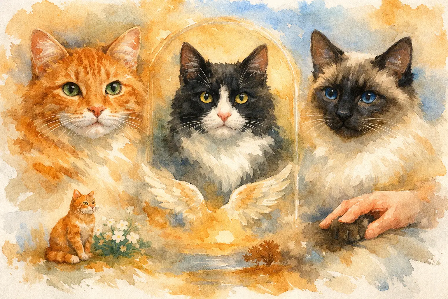 12 Cat Memorial Portrait Ideas That Feel Personal