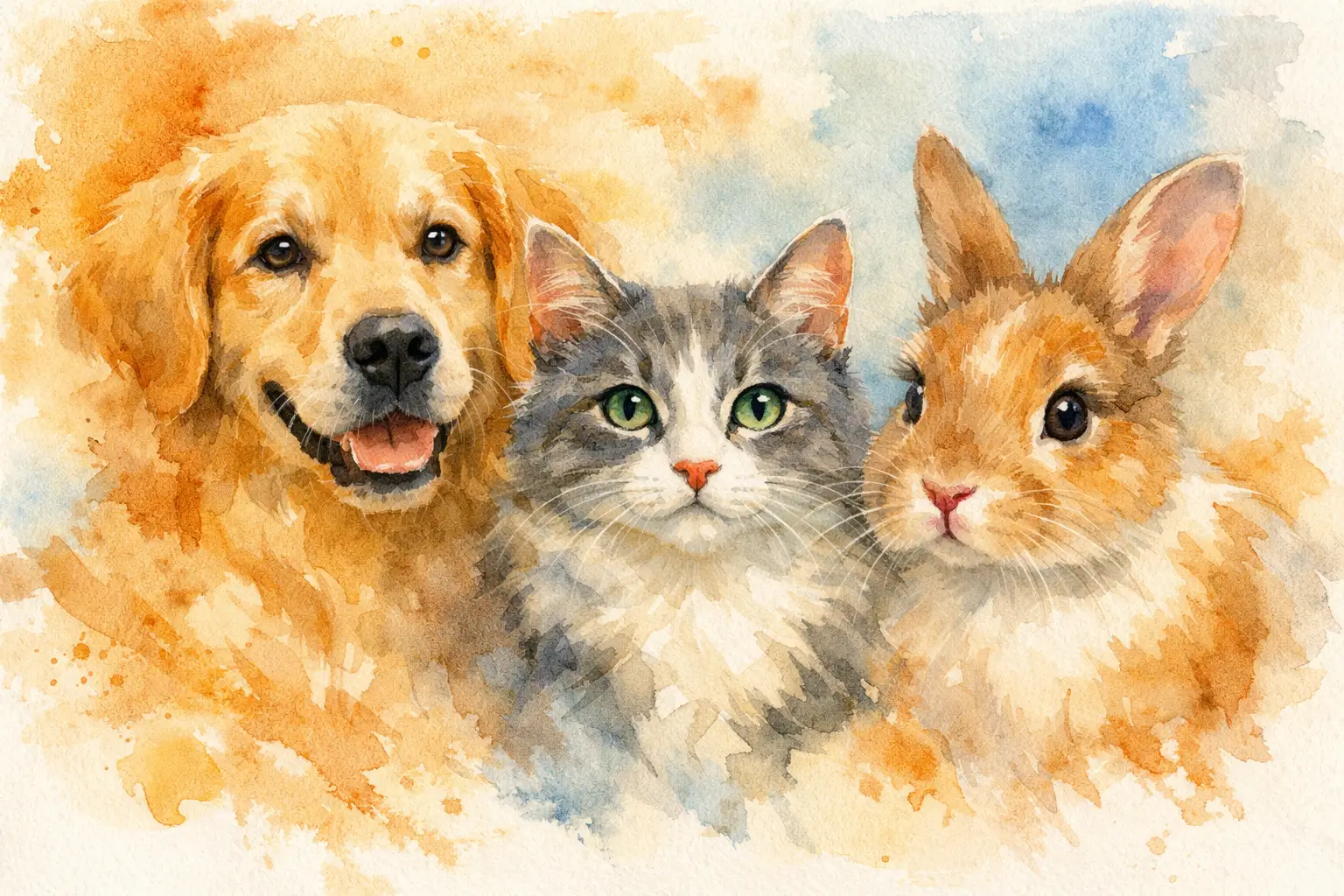 What a Digital Pet Portrait File Includes