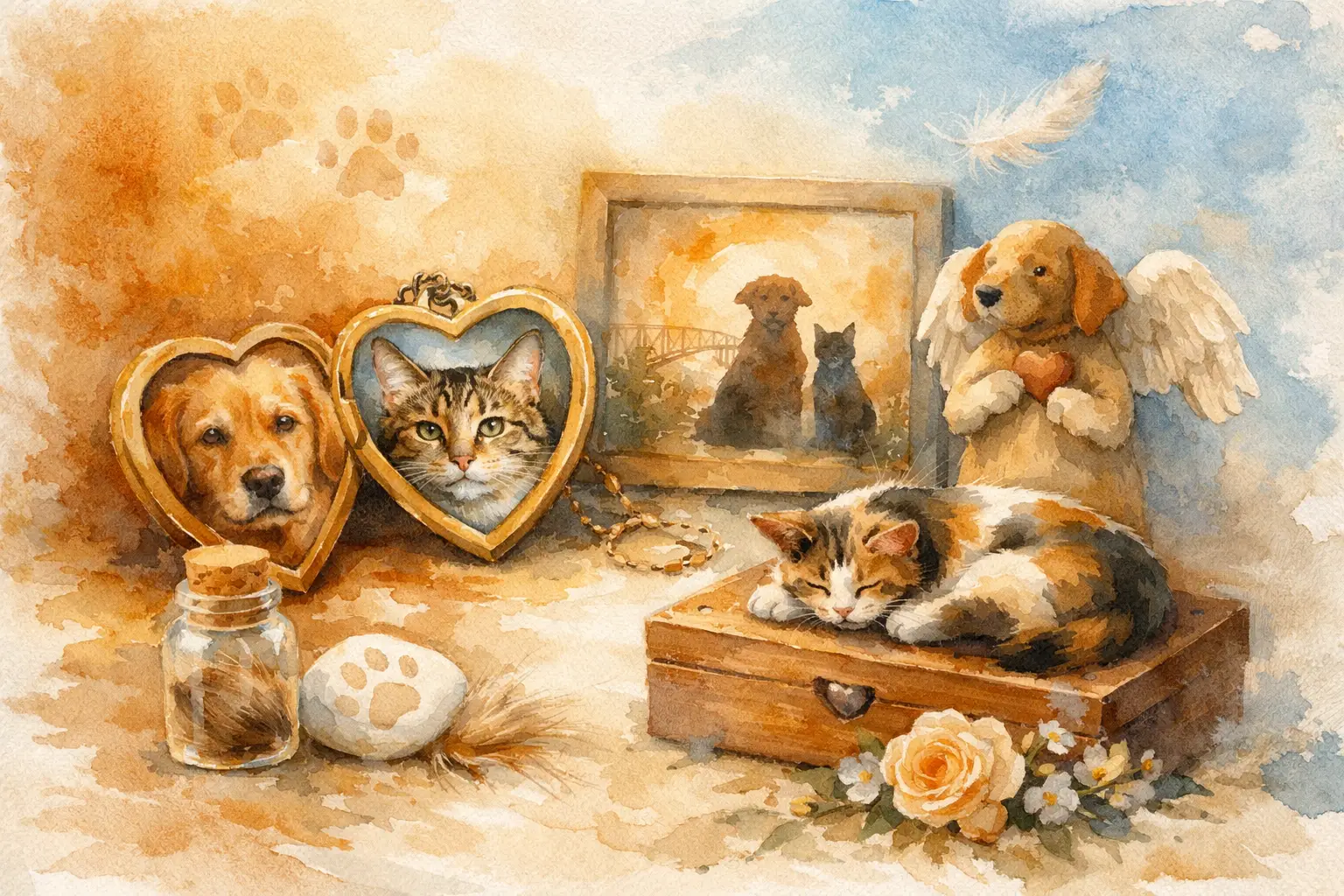 12 Pet Bereavement Keepsake Ideas to Hold Close