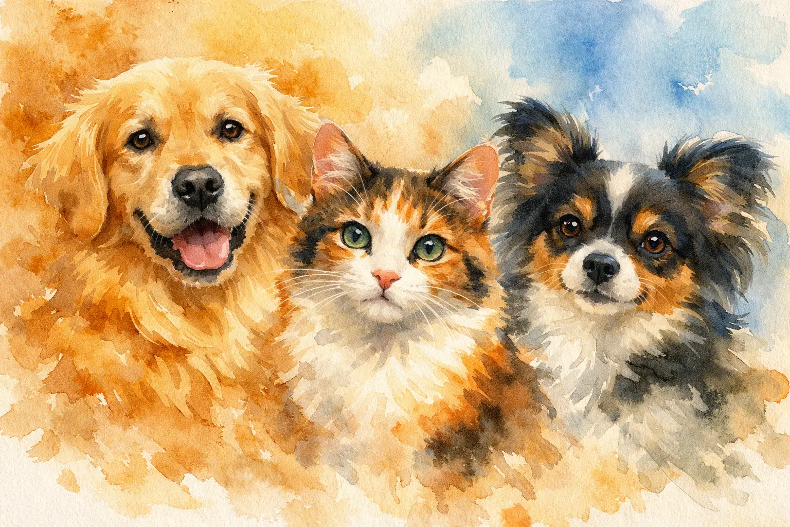 AI Watercolor Pet Portrait Review