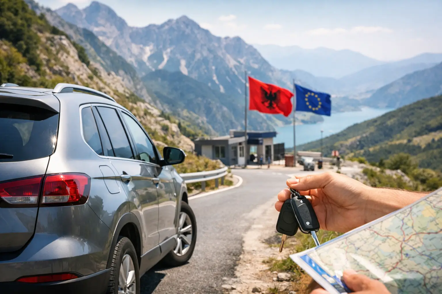 Car Rental Albania Cross Border: What to Know
