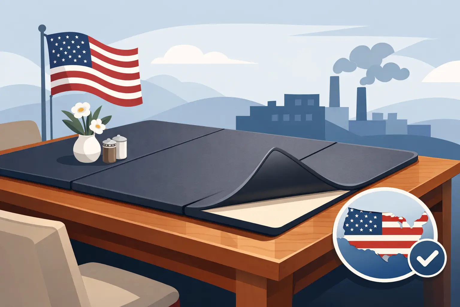 Why Made in USA Table Pads Are Worth the Cost