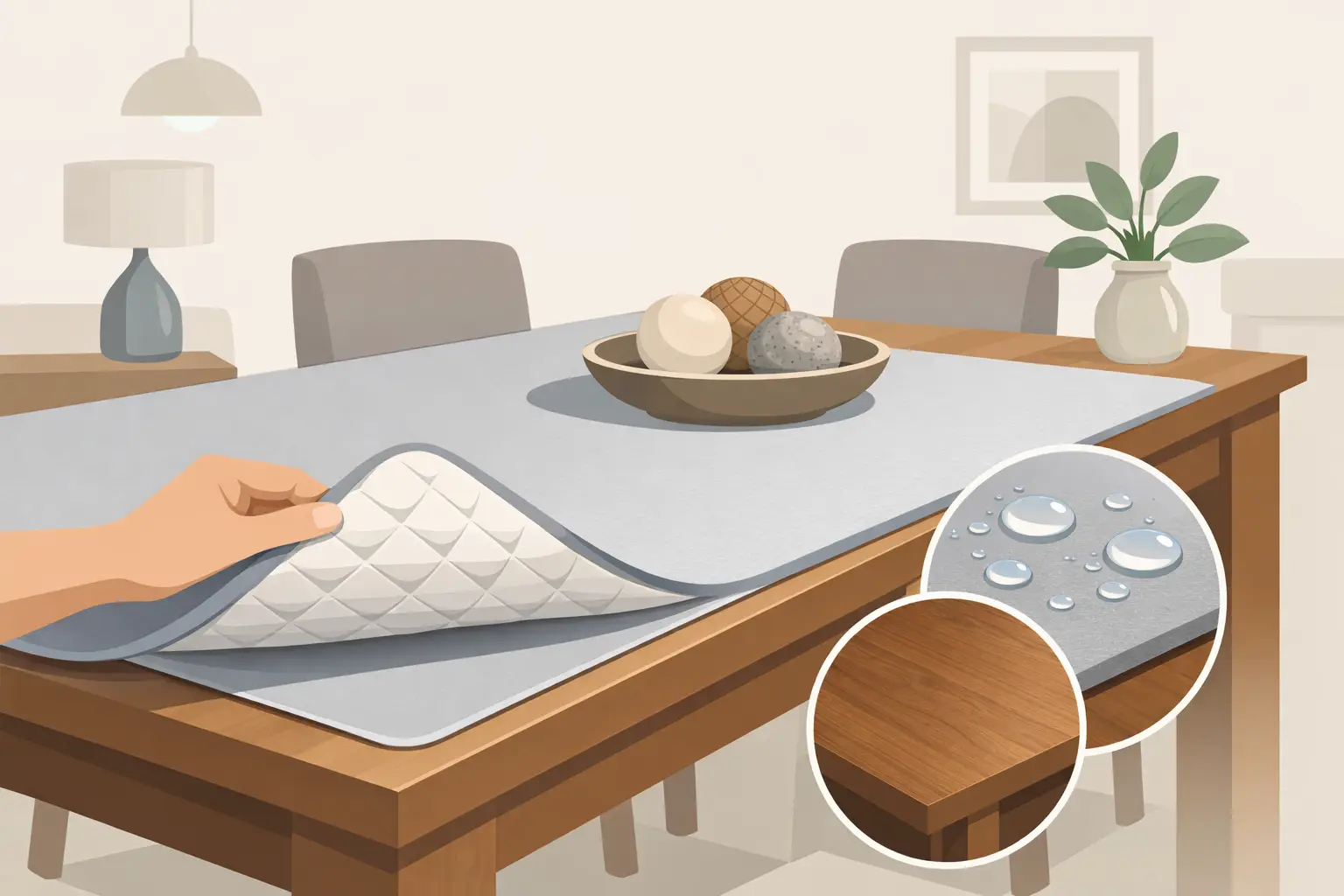 Dining Table Pad Buying Guide for Lasting Protection