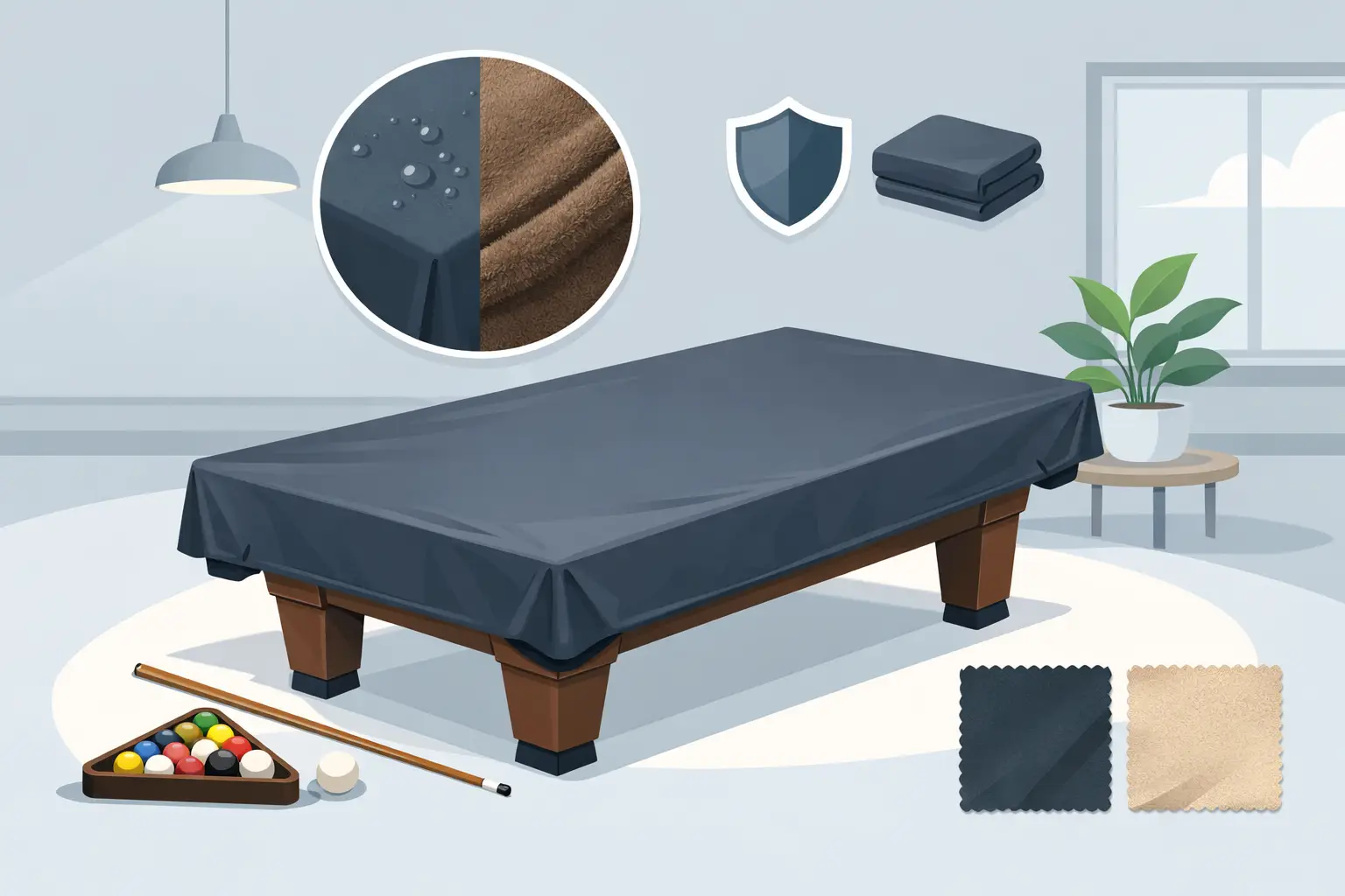 Pool Table Cover Selection Guide for Homeowners