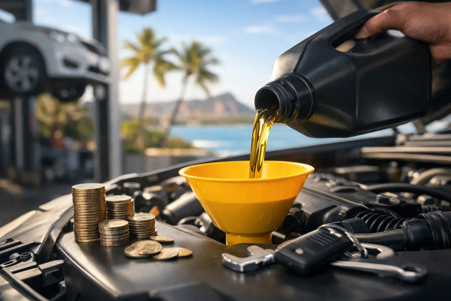 What Does an Oil Change Cost in Hawaii Today?