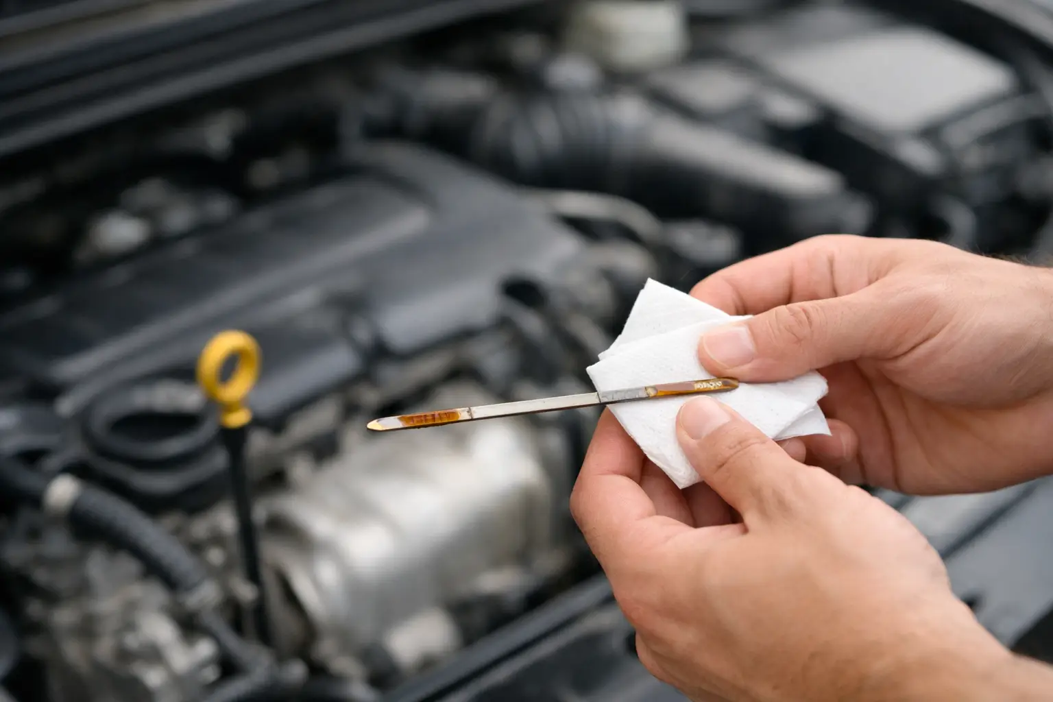 How to Read an Oil Dipstick the Right Way