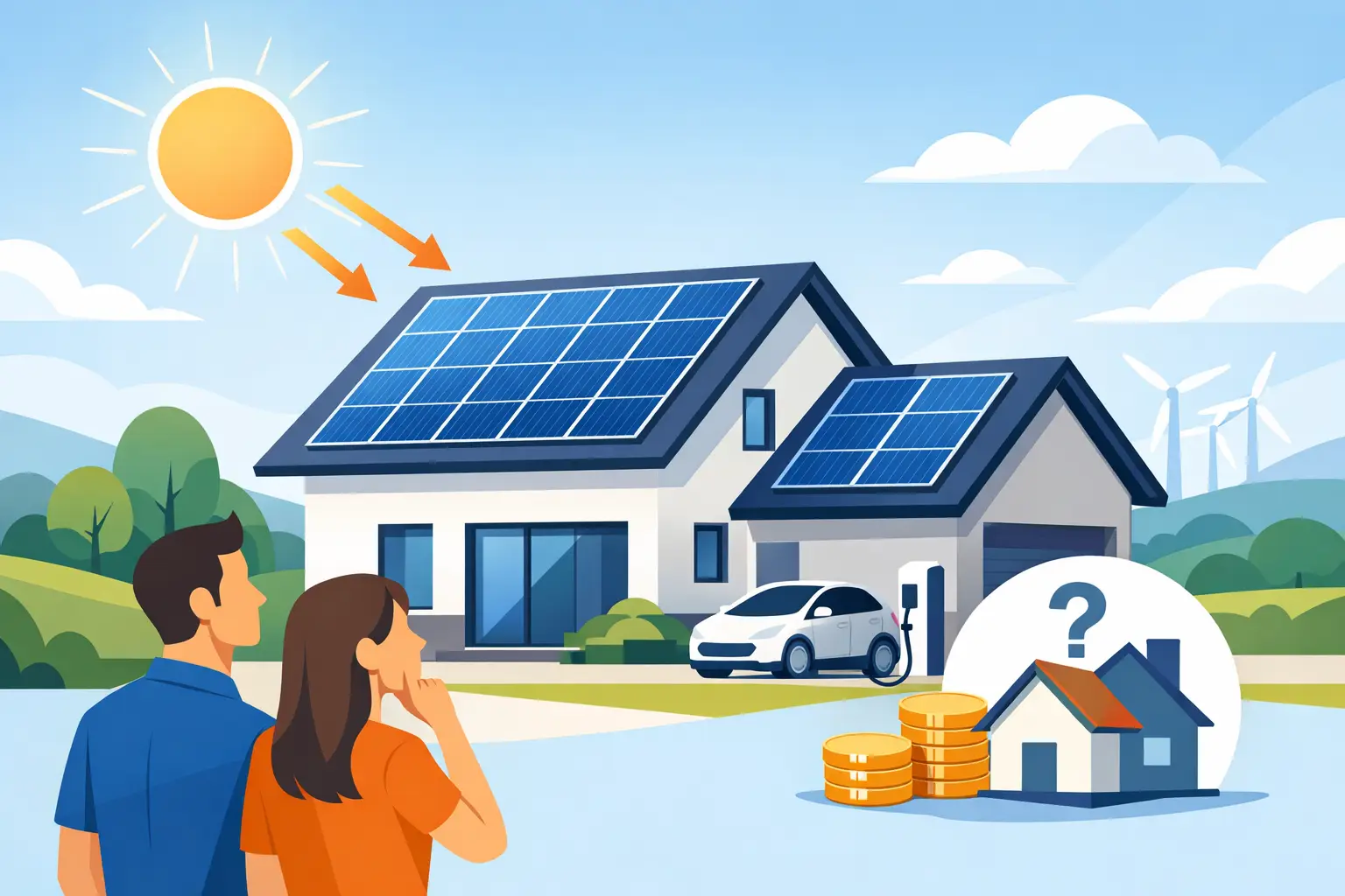 Panouri fotovoltaice pentru casă: merită?