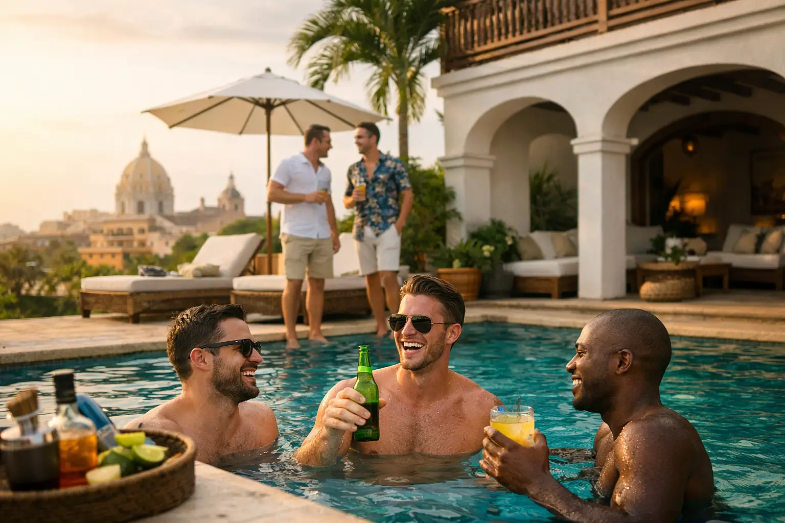 Best Cartagena Villas for Bachelor Party