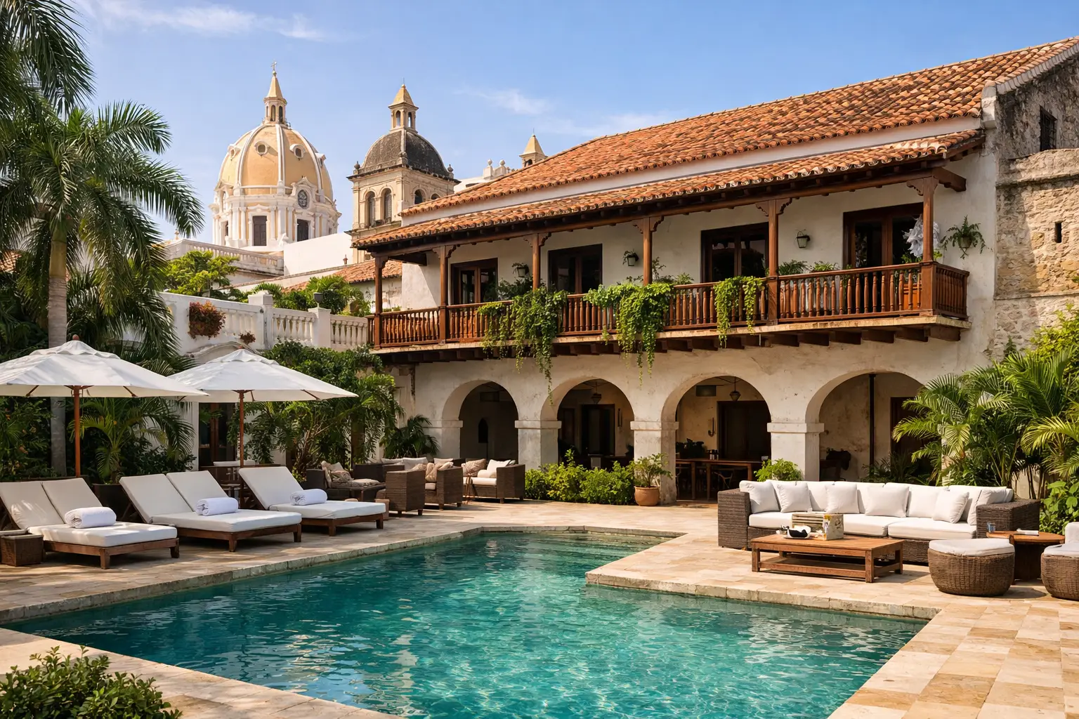 Cartagena Mansion Rental for 20 Guests