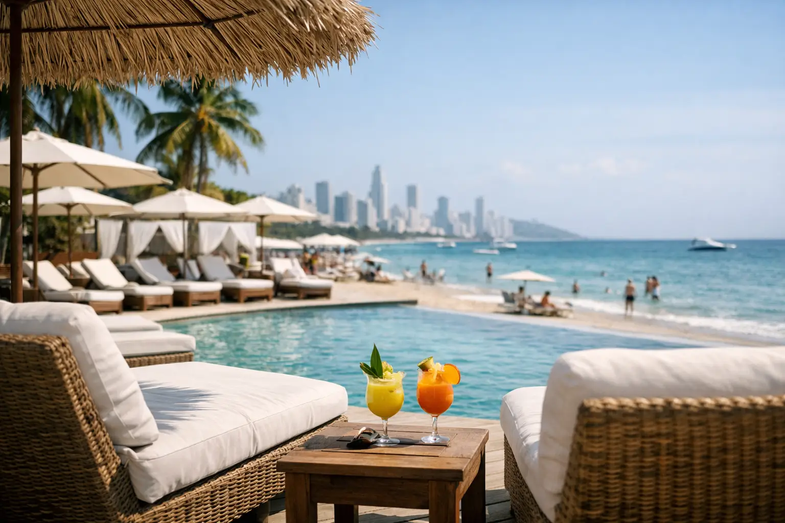 Cartagena Beach Club Access for Your Stay