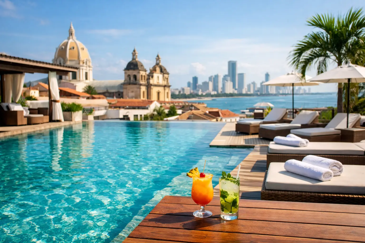Best Cartagena Rentals With Rooftop Pool