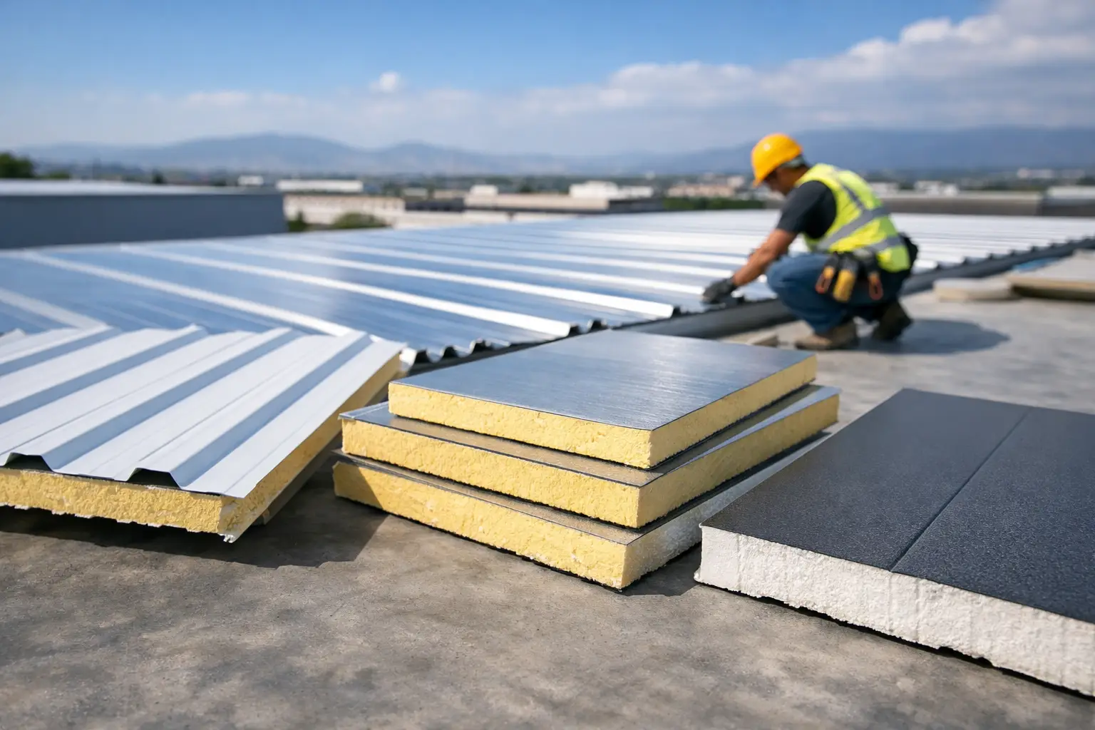 Cómo elegir panel aislante para cubierta